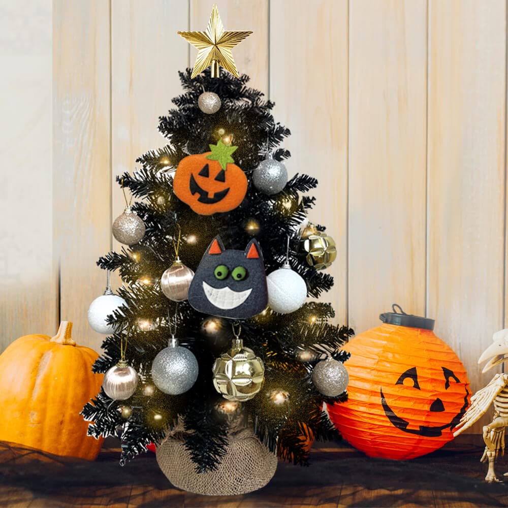 ▪︎ ハロウィンツリー オーナメント ハロウィン レトロ 受注生産 】ハロウィン オーナメント【41p】柊 – alsace_tree